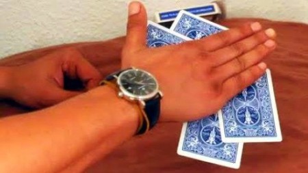 Sticky cards - Easy card trick